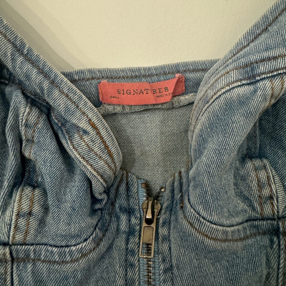 SIGNATURES denim minidress - Picture 13 of 13